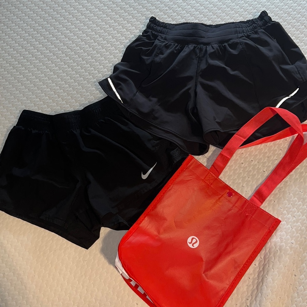 Lululemon and Nike short bundle